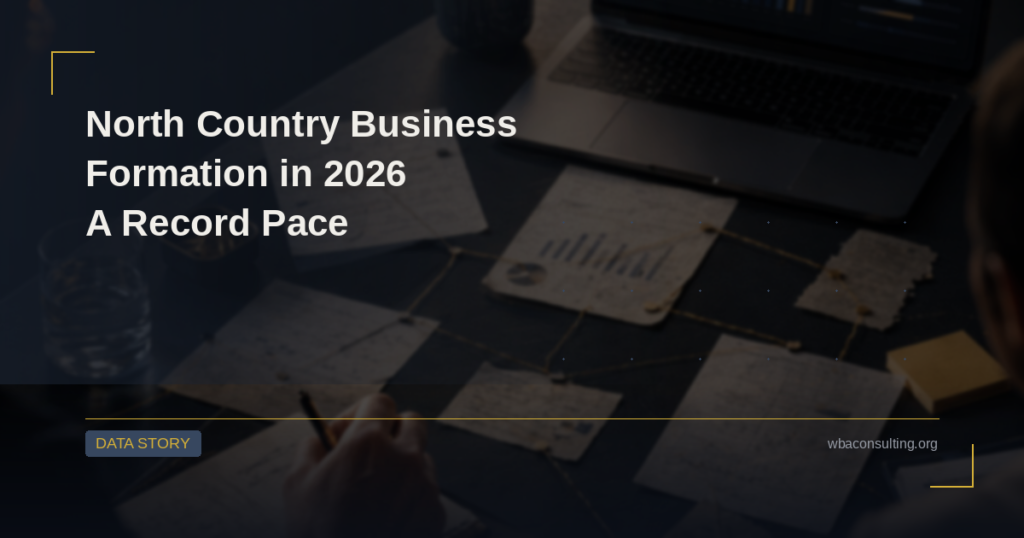 North Country Business Formation in 2026: A Record Pace, and the Lewis County Effect